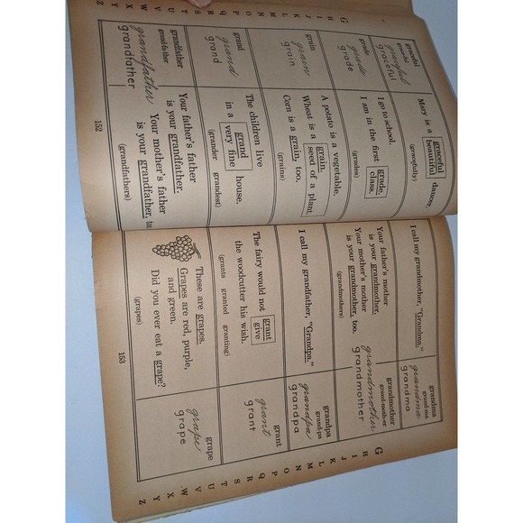 Vintage 1945 Picture Dictionary for Children Garnette Watters SA Courtis Rare - Picture 9 of 12